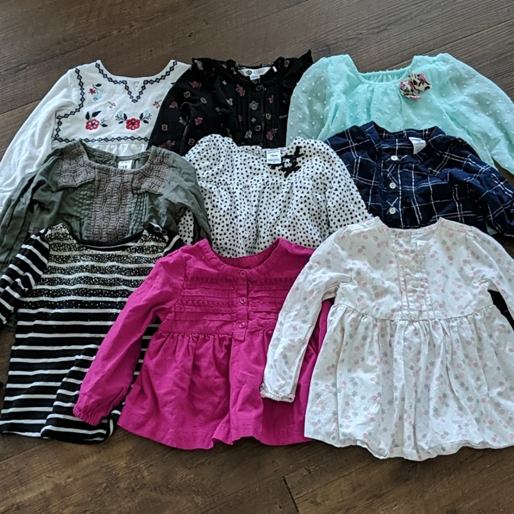 Lot of 9 shirts